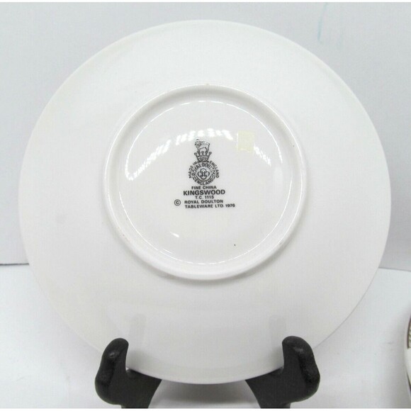 Royal Doulton Kingswood Salad Bread Plate Saucer Lot of 6 pieces - Picture 9 of 9